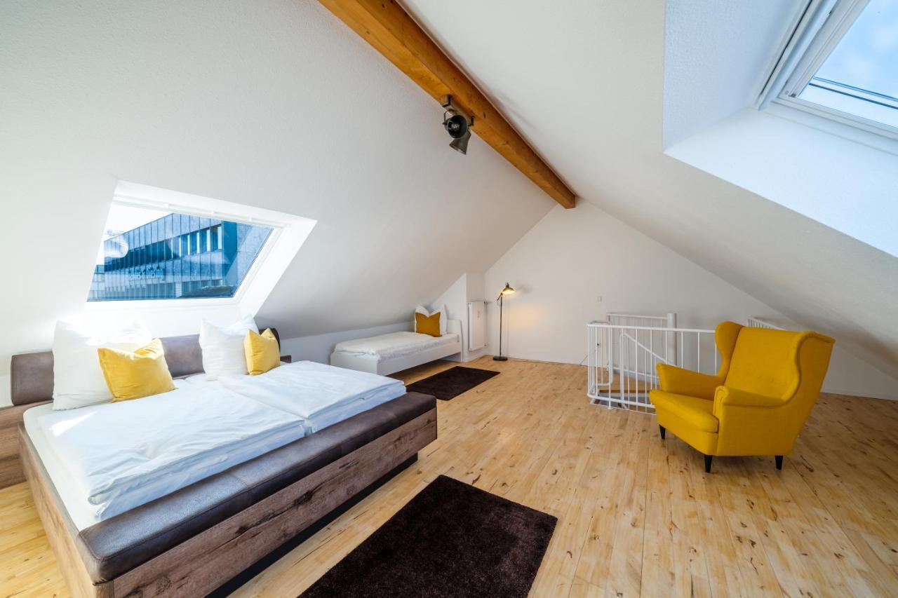 Stylisches Penthouse Zentral Tischfussball 100M2 Wii Hannover Buitenkant foto